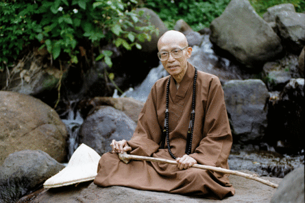 Chan Master Shengyen Chan master Shengyen sitting cross-legged