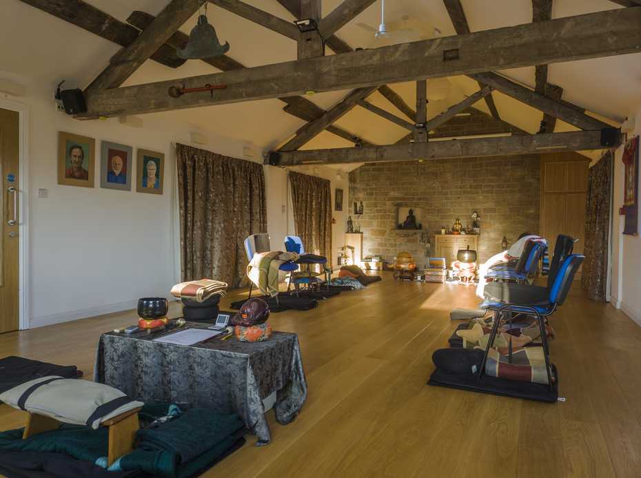 Meditation hall Chan meditation hall