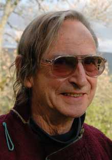 John Crook John Crook, in maroon Tibetan robe