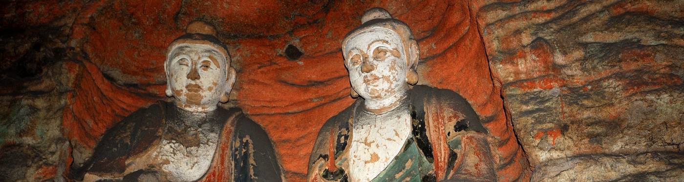 Buddhist statues at Yungang Grottoes, China Buddhist statues at Yungang Grottoes, China