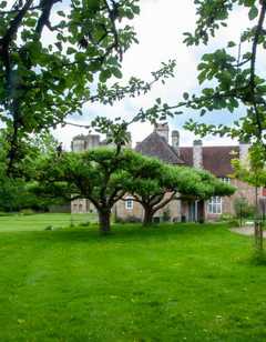 St Benedict's Centre - viewed over the lawn